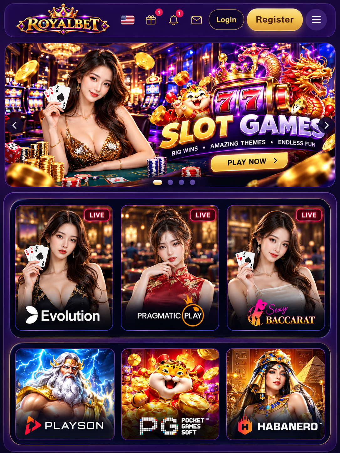 Velvet slots
